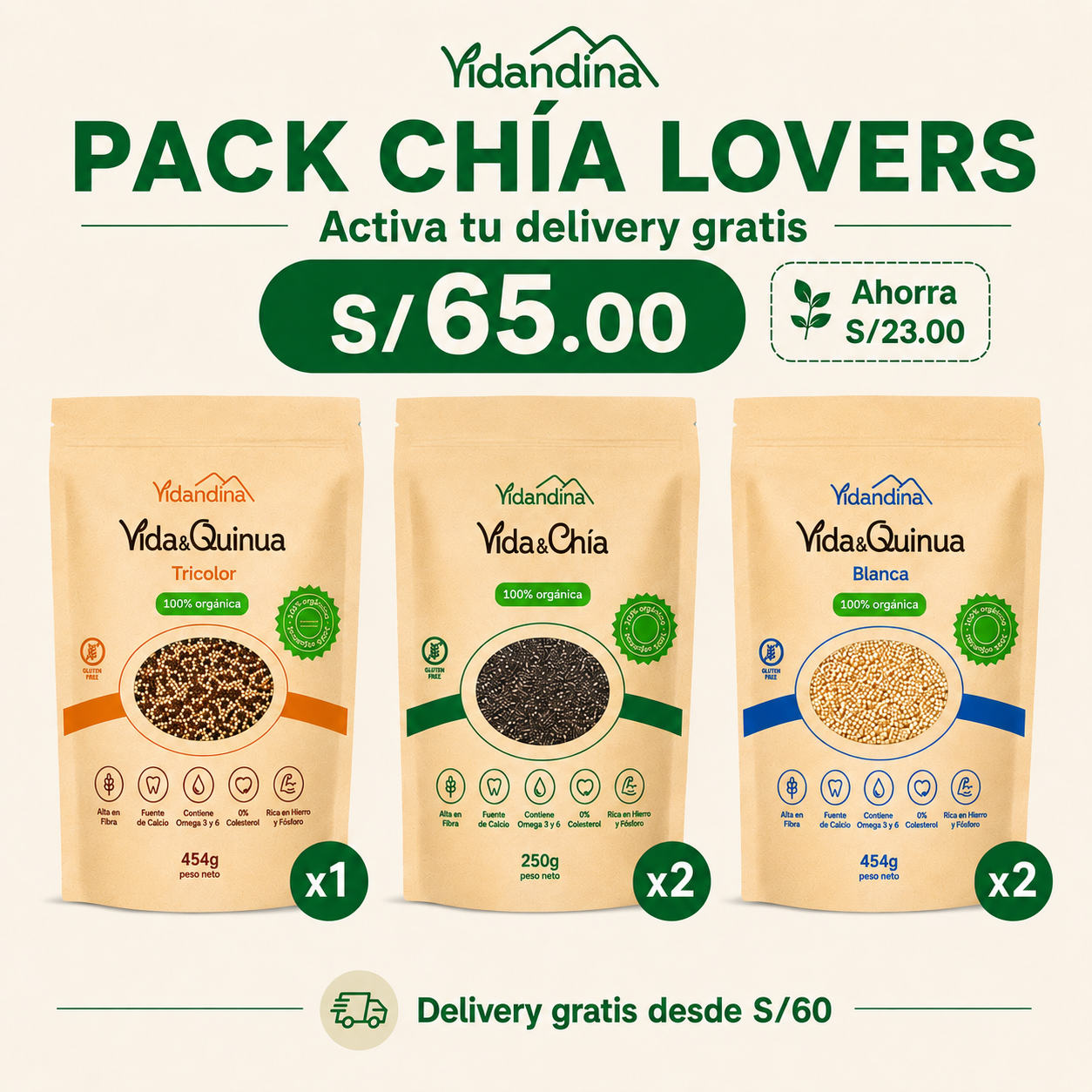 Pack Chía Lovers